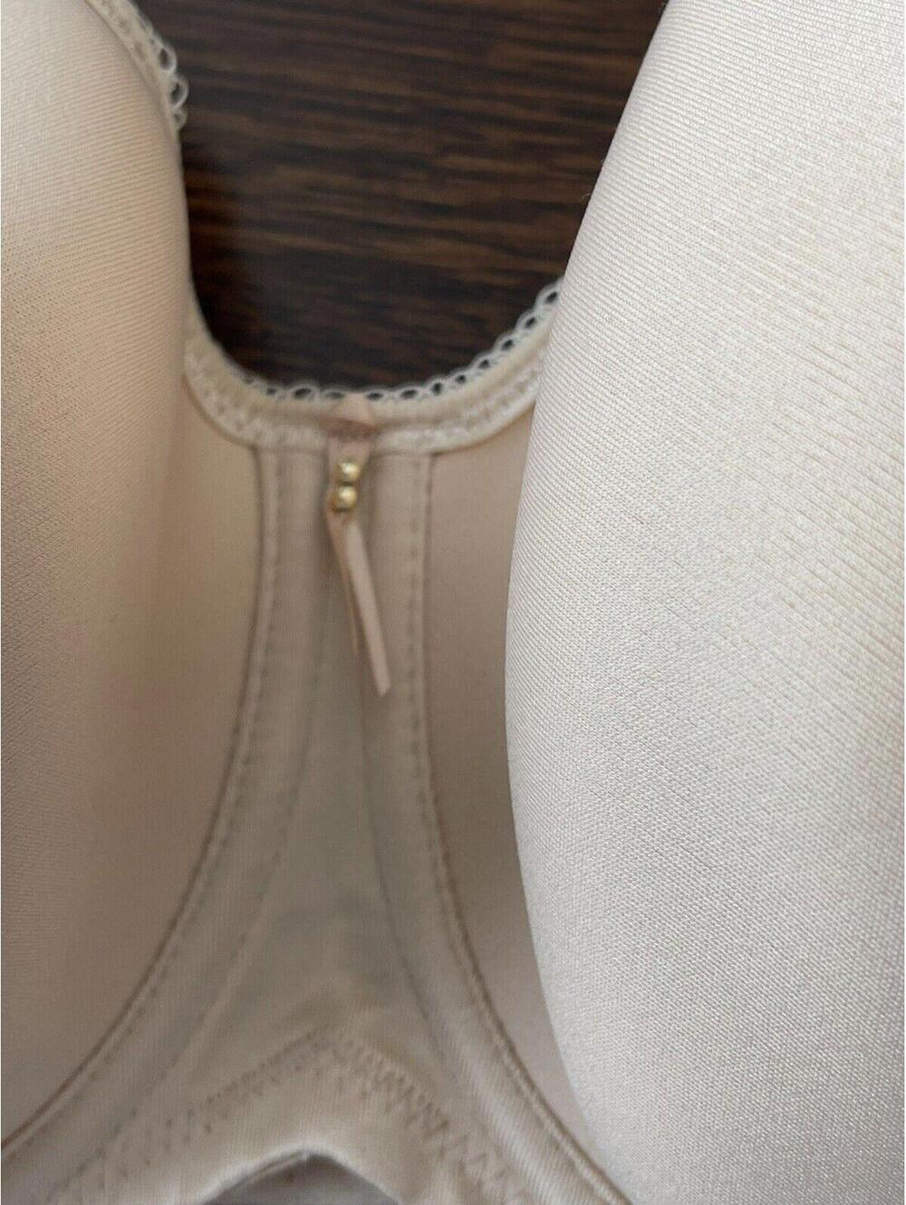 WACOAL WOMENS BASIC BEAUTY CONTOUR T-SHIRT BRA 853192 BEIGE 38C - Picture 4 of 6